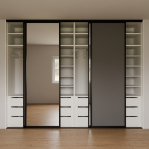 Vestavná skříň pohled 1