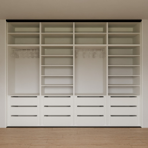 Vestavná skříň pohled 3