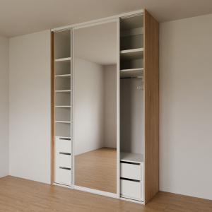 Vestavná skříň pohled 2