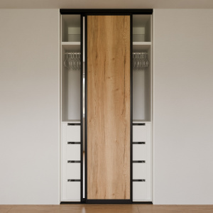 Vestavná skříň pohled 2