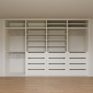 Vestavná skříň pohled 3