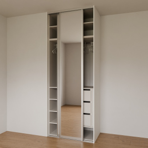 Vestavná skříň pohled 2