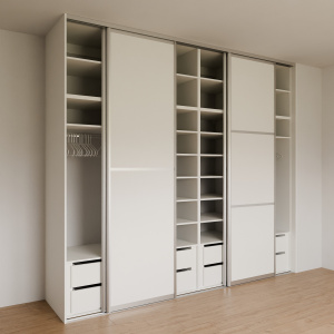 Vestavná skříň pohled 2