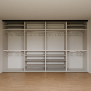 Vestavná skříň pohled 3