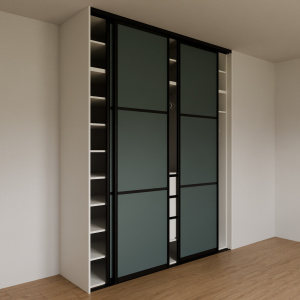 Vestavná skříň pohled 2