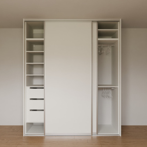 Vestavná skříň pohled 2