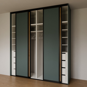 Vestavná skříň pohled 2