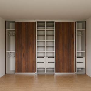 Vestavná skříň pohled 2