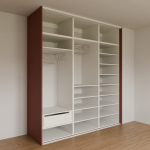 Vestavná skříň pohled 2