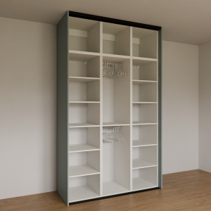 Vestavná skříň pohled 3