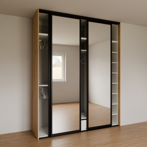 Vestavná skříň pohled 2