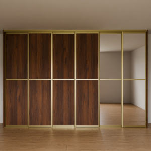 Vestavná skříň pohled 1