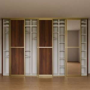 Vestavná skříň pohled 2