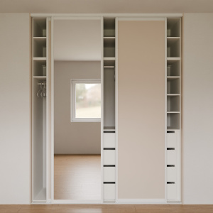 Vestavná skříň pohled 2