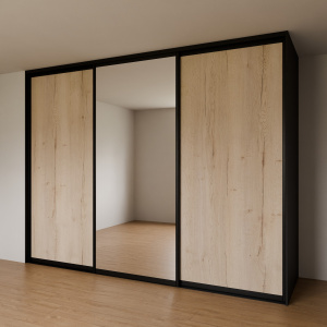 Vestavná skříň pohled 3