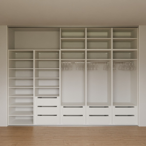 Vestavná skříň pohled 3