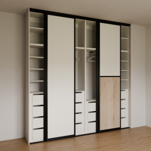 Vestavná skříň pohled 2