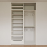 Vestavěná skříň mezi stěny 145x240x70 cm