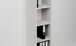 Kancelářská skříňka š. 40 cm v. 145 cm bez dvířka