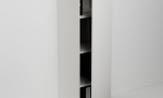 Kancelářská skříňka š. 40 cm v. 145 cm s jedním dvířkem