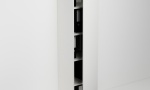 Kancelářská skříňka š. 40 cm v. 173 cm s jedním dvířkem