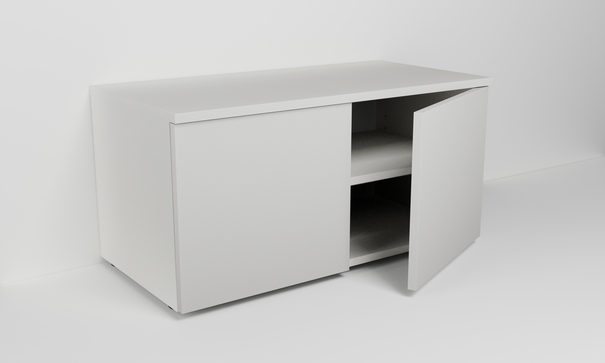 Skříňka s dvěma dvířky a policí (v. 40cm)