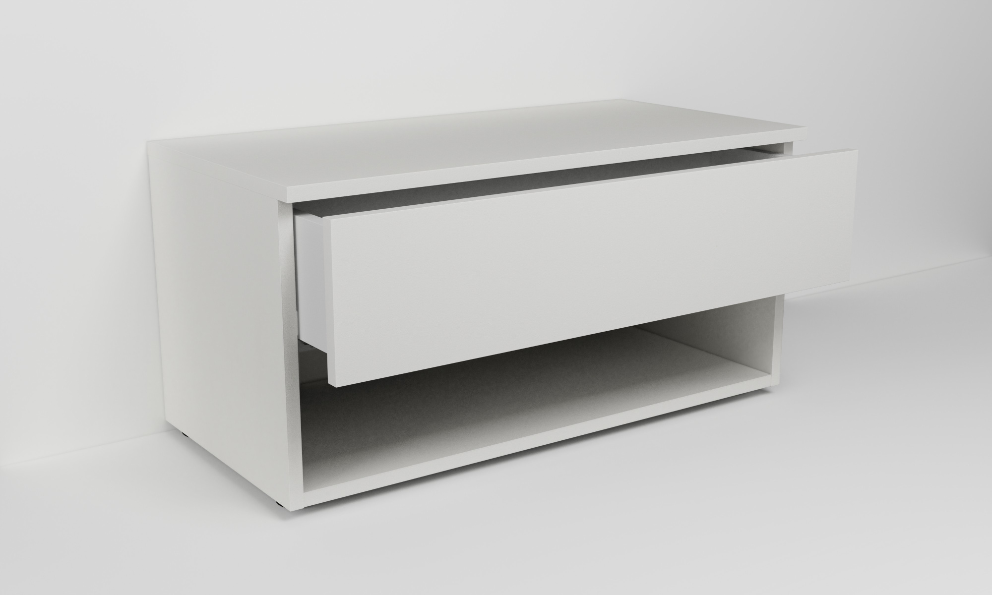 Skříňka se zásuvkou a spodní nikou (v. 40cm)