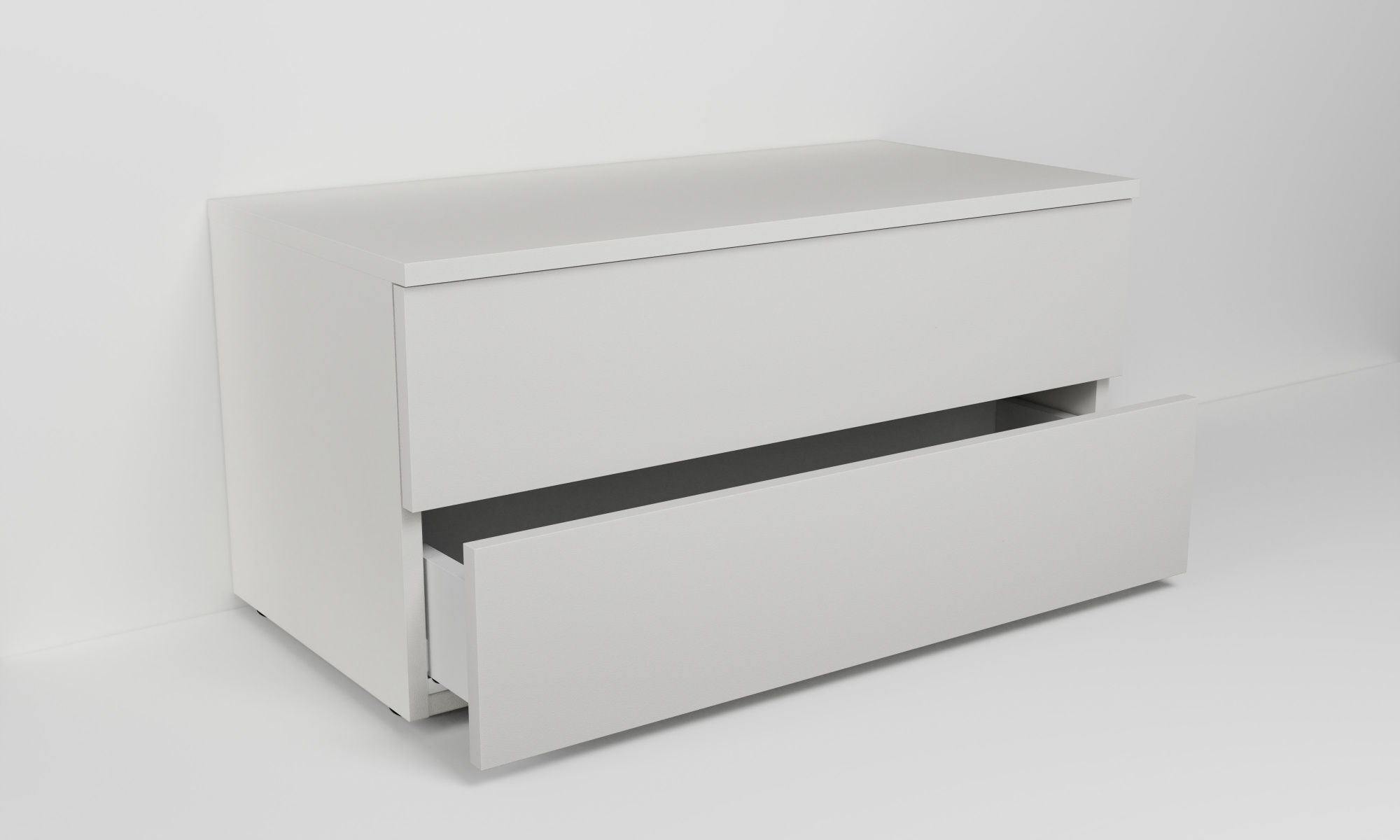 Skříňka s dvěma zásuvkami (v. 40cm)