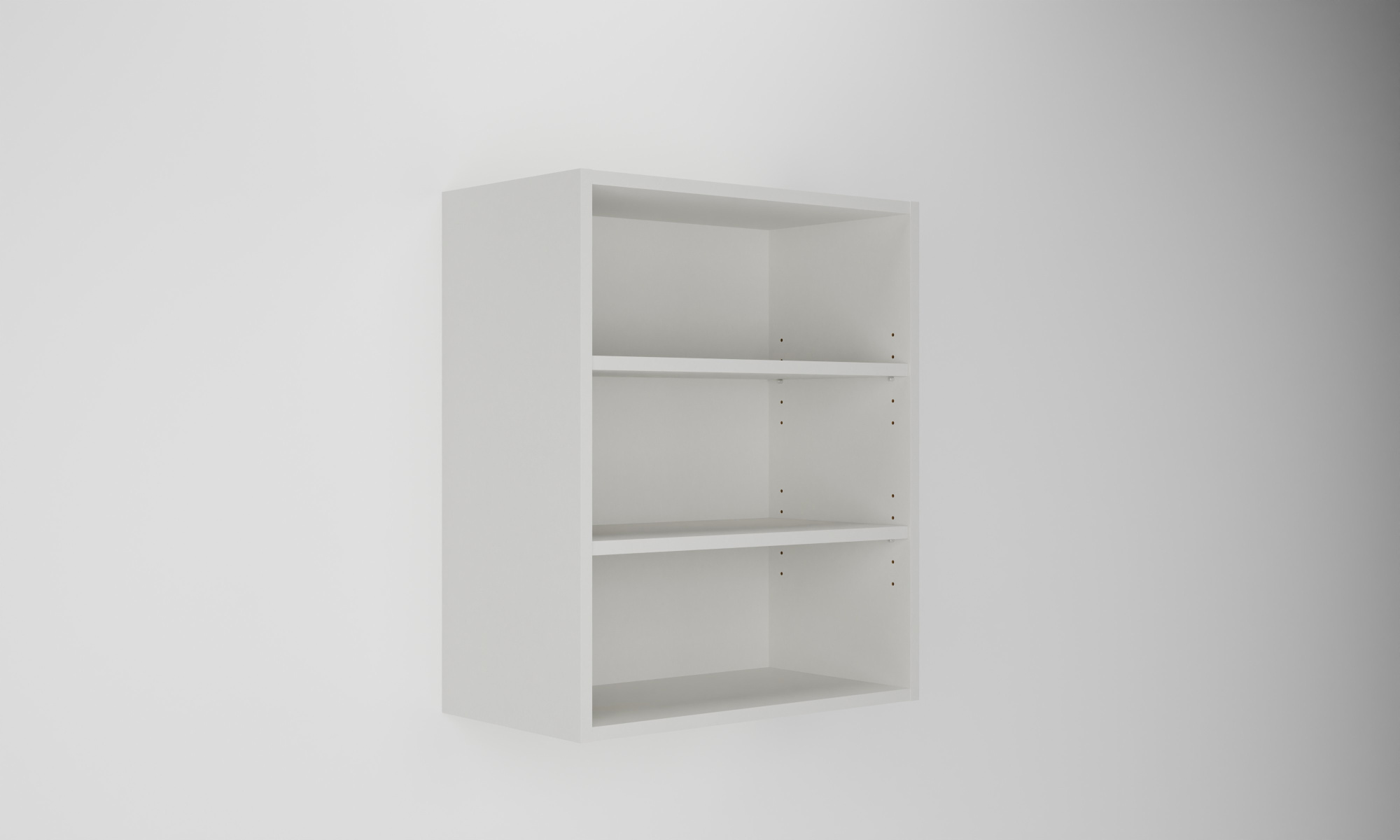 Horní skříňka otevřená