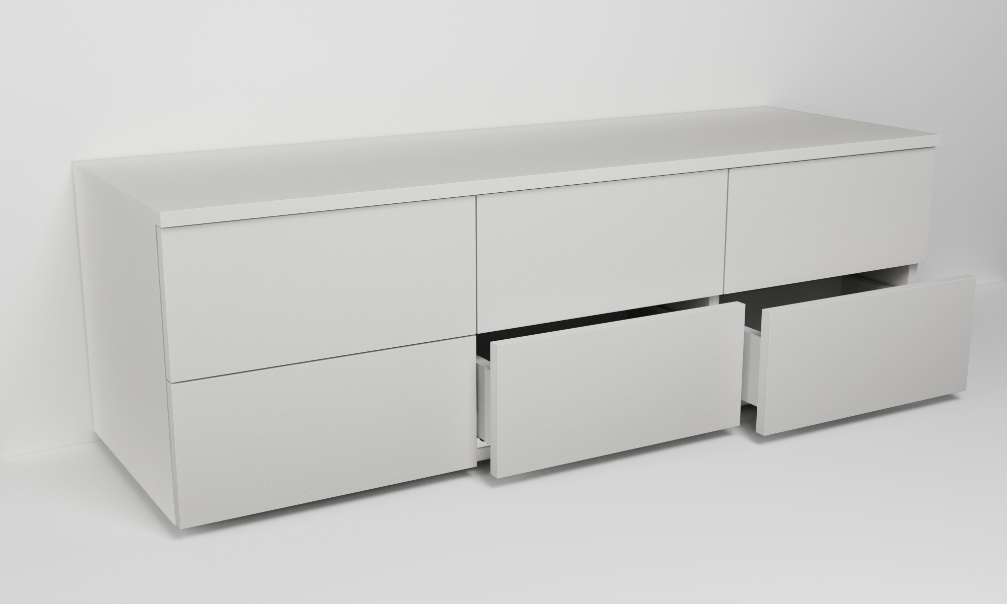 Skříňka se šesti zásuvkami (v. 40cm)