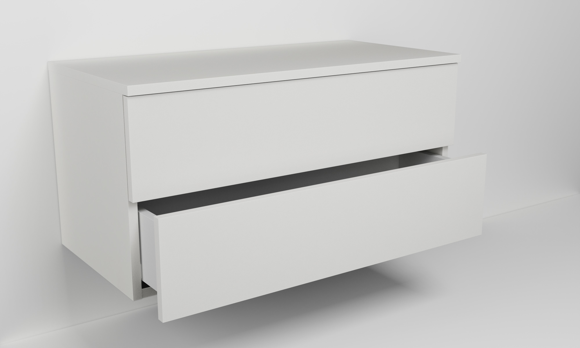 Závěsná skříňka s dvěma zásuvkami (v. 40cm)