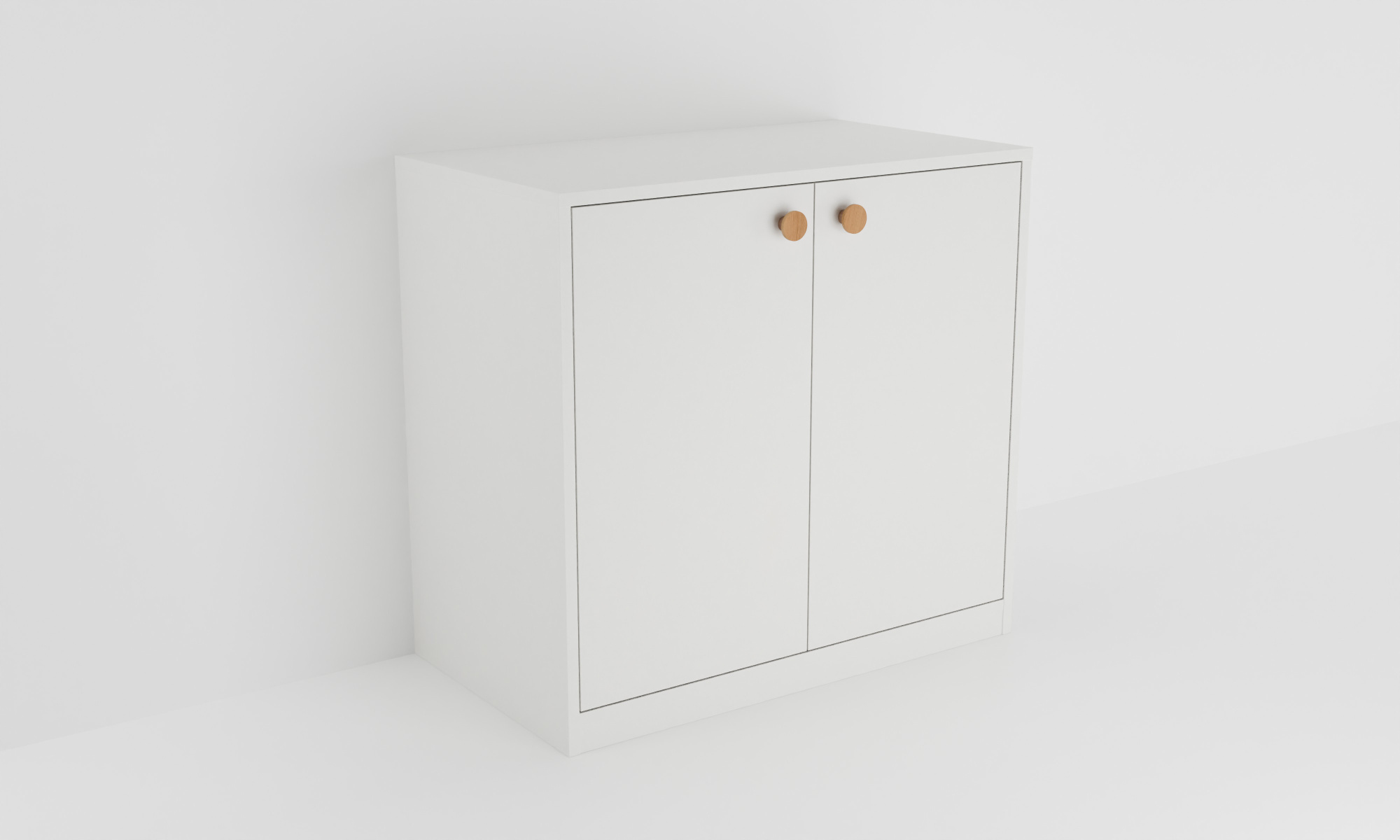 Komoda se dvěma dvířky