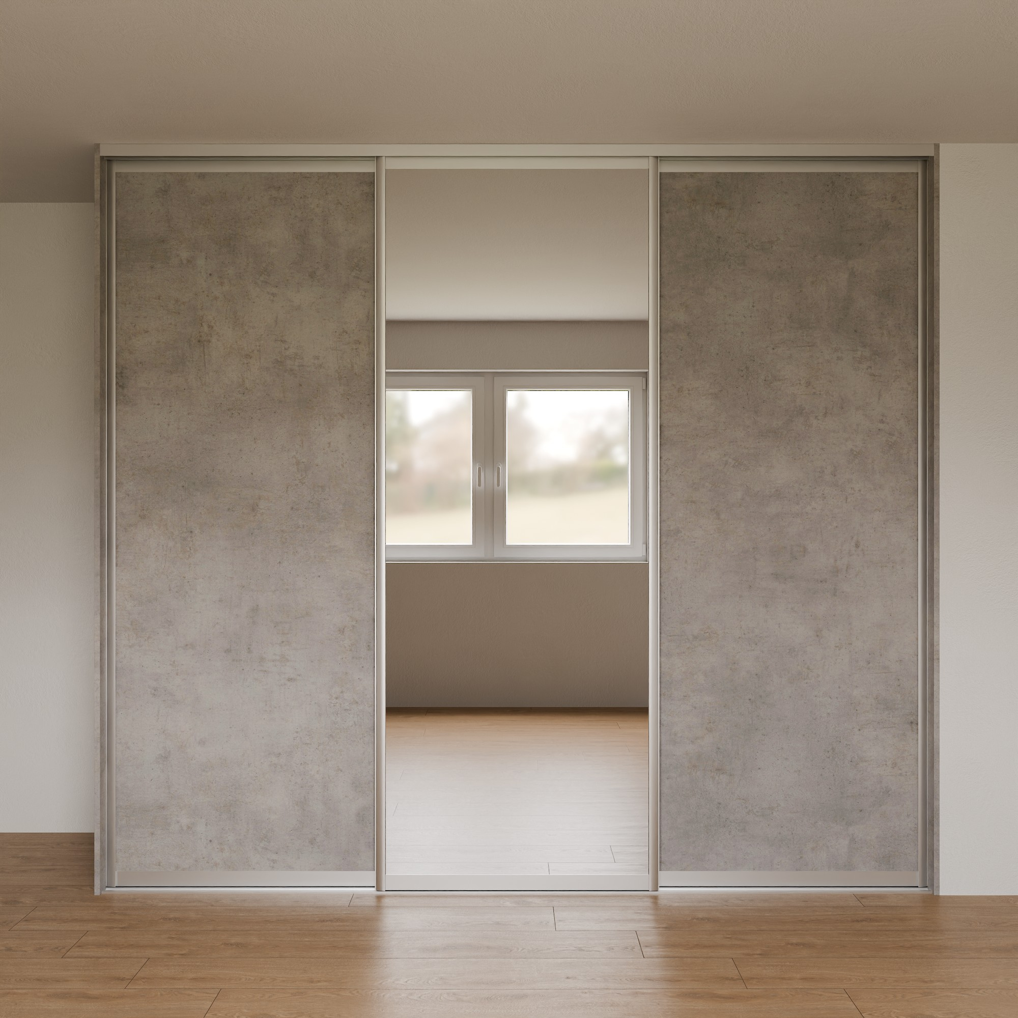 Vestavěná skříň do pravého rohu 270x240x70 cm