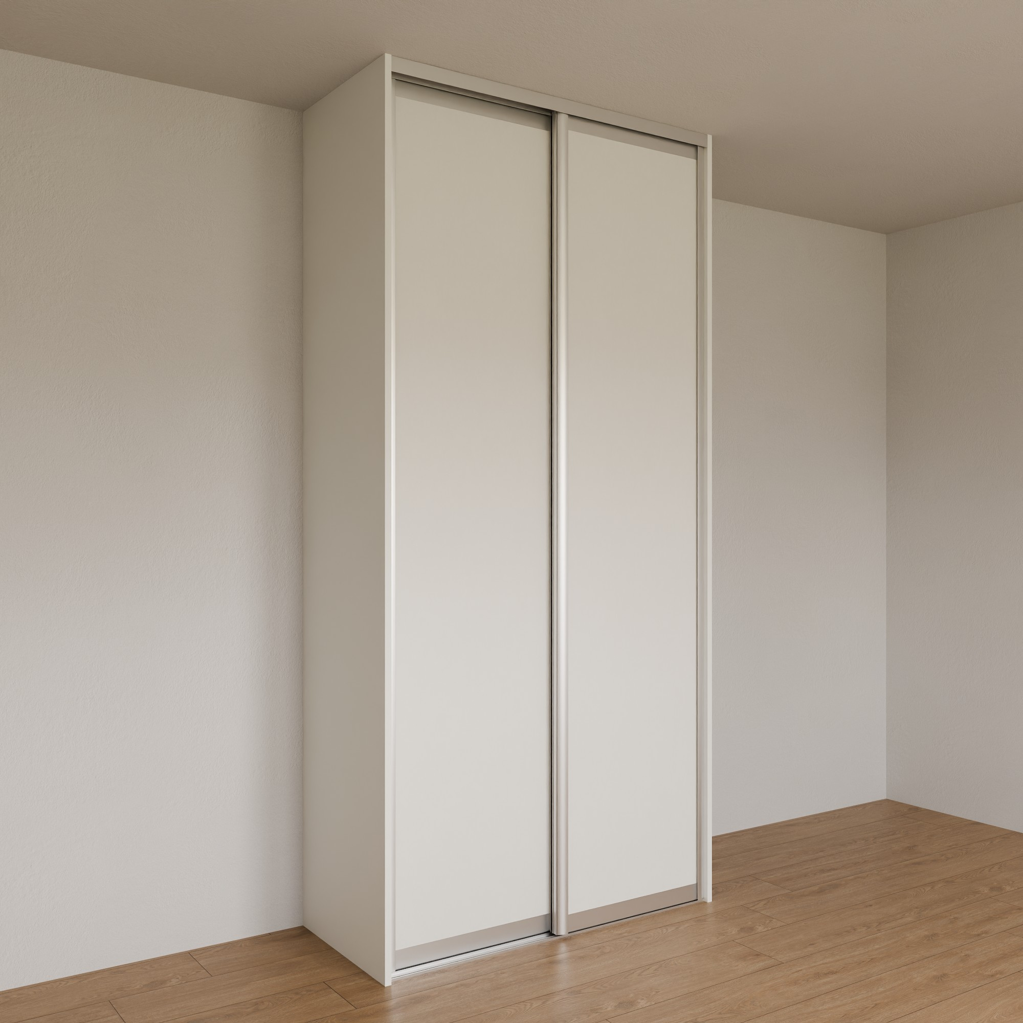 Vestavěná skříň před stěnu 110x230x50 cm