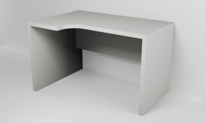 Kancelářský stůl rohový levý h. 80 cm, š. 120 cm