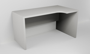 Kancelářský stůl rohový pravý h. 80 cm, š. 140 cm