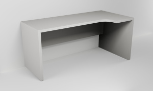 Kancelářský stůl rohový pravý h. 80 cm, š. 160 cm