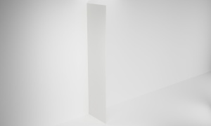 Pohledový bok pro vysoké skříňky - zvýšená