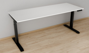 Stůl s elektricky nastavitelnou podnoží hl. 70 cm